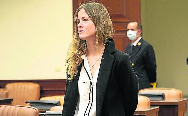 Fanjul se estrenó como diputada por Bizkaia tras el 10-N. 