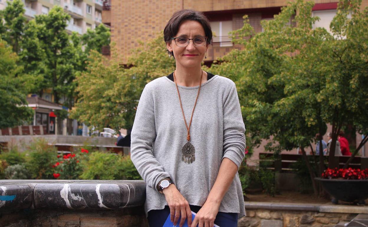 Josune Irabien, tras su triunfo en las útimas elecciones de mayo de 2019. .