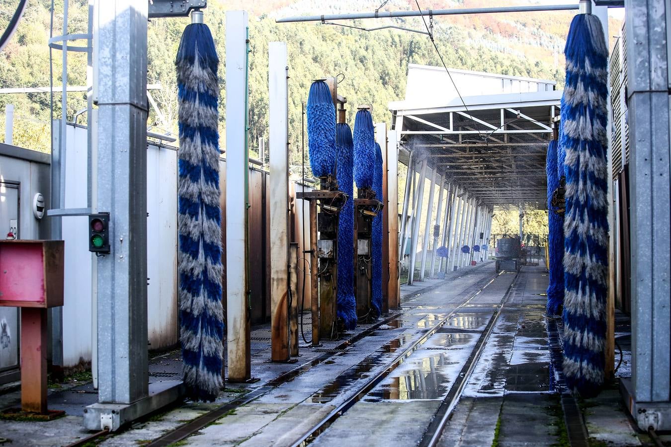 Fotos: El taller del Metro Bilbao en imágenes