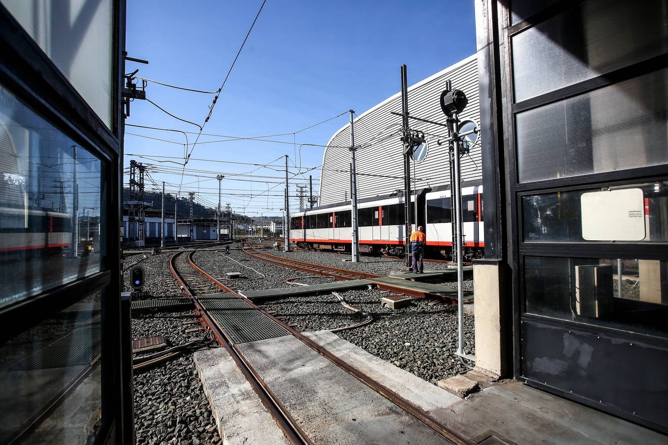 Fotos: El taller del Metro Bilbao en imágenes