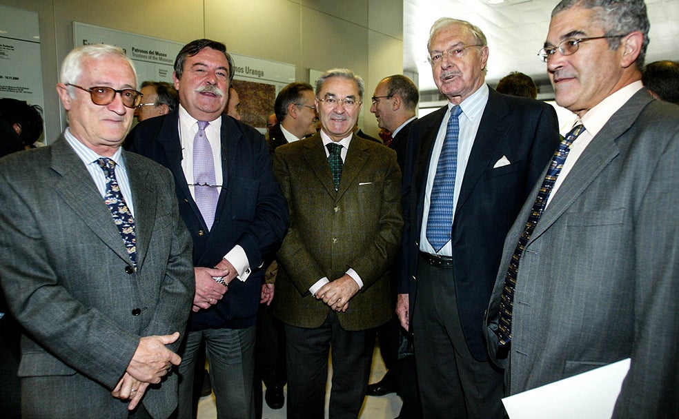 Iñaki Erkoreka, Agustín Presmanes, Josu Sagastagoitia, Juan Ramón Areitio y Jose Miguel Mújica.