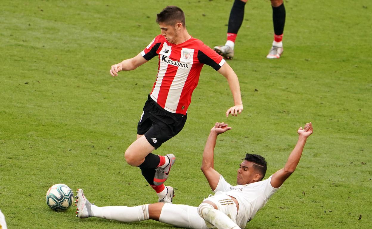 Casemiro y Sancet, dos jugadores que estarán en la Supercioa de Riad.