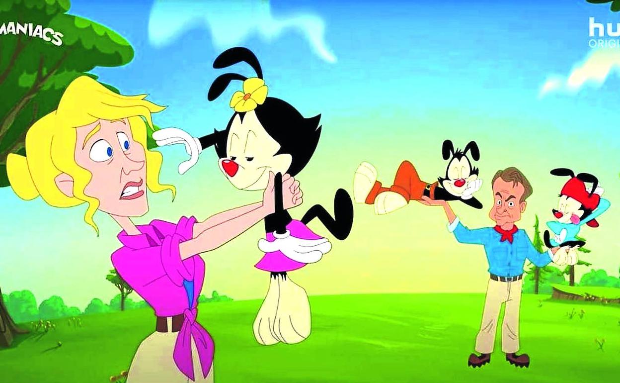 Escena de 'Animaniacs'.