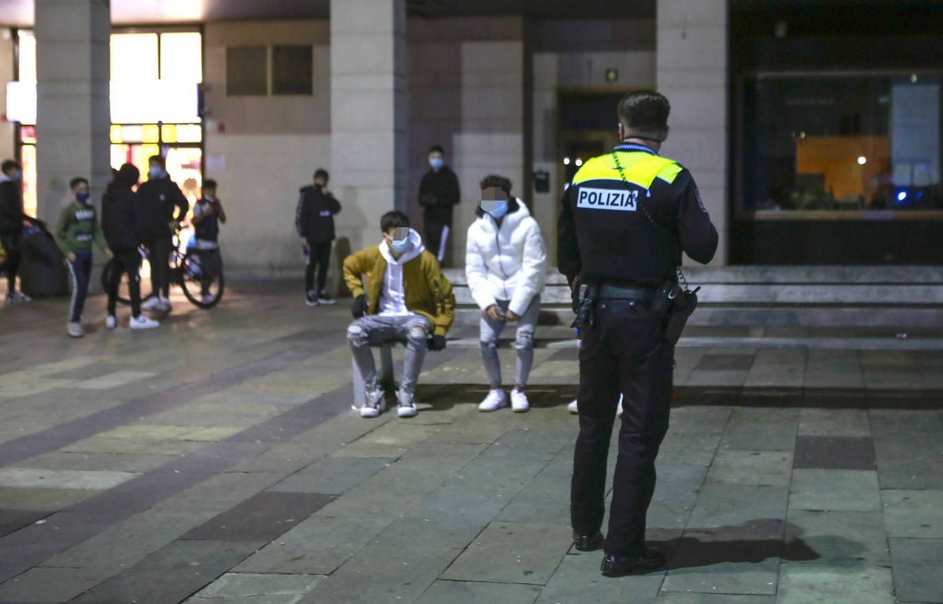 Fotos: Impiden una macroquedada para pegarse