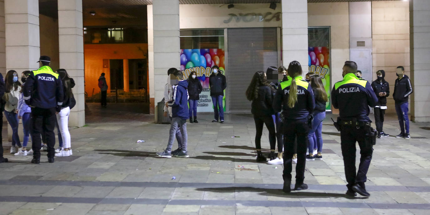 Fotos: Impiden una macroquedada para pegarse