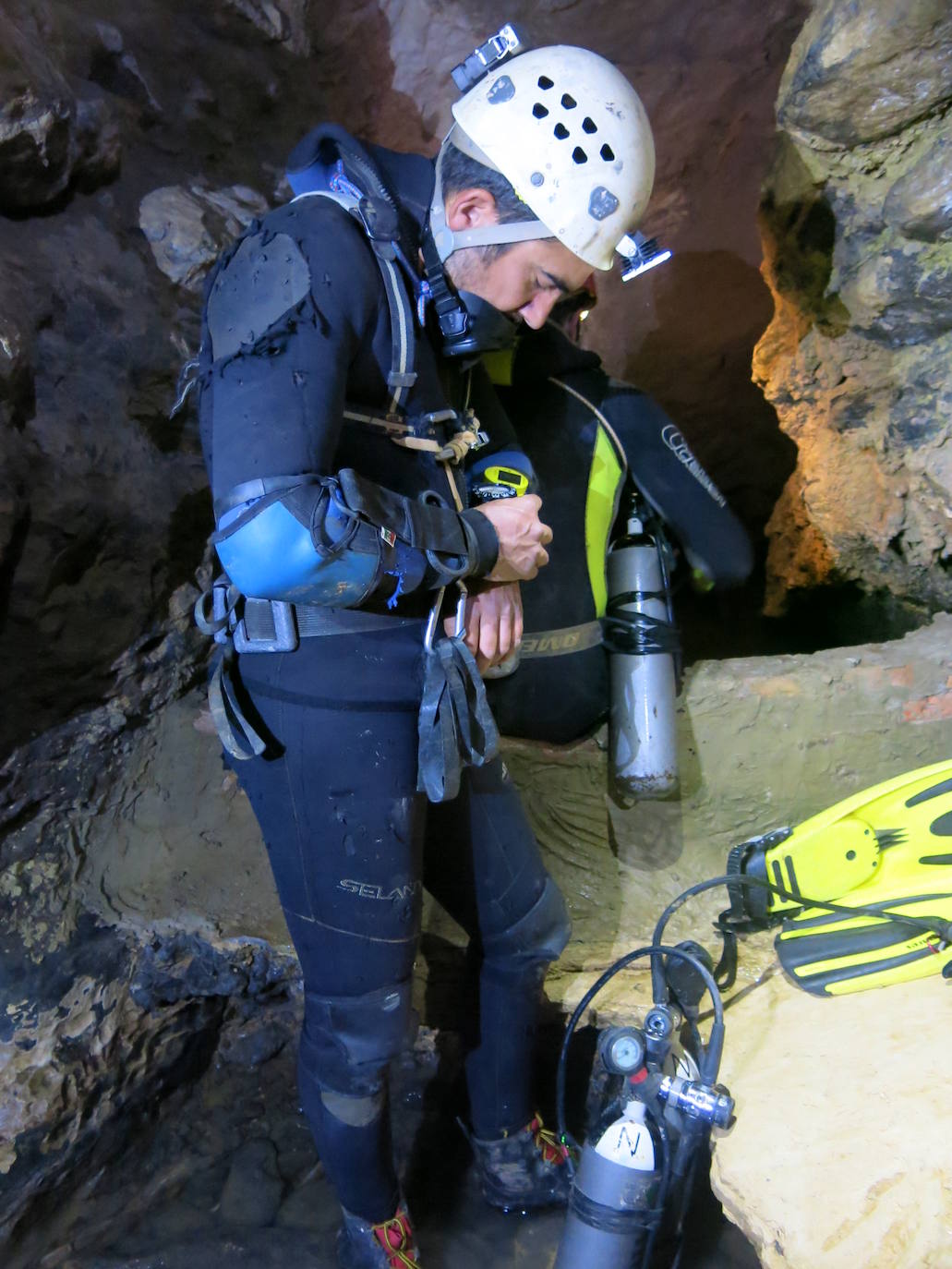 Fotos: Los entresijos de la cueva de Mairuelegorreta