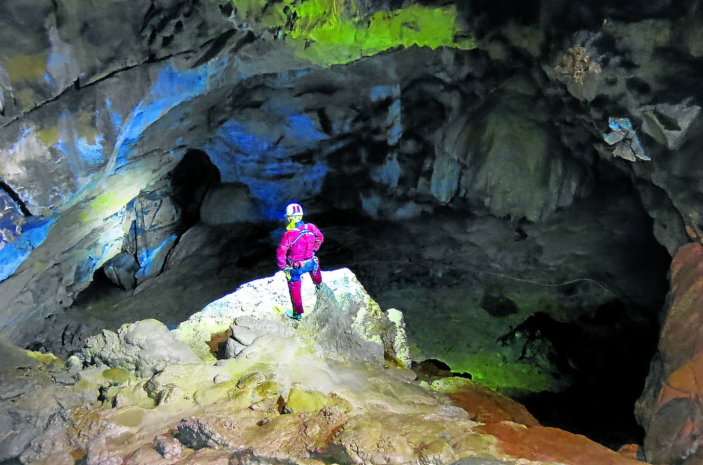 Fotos: Los entresijos de la cueva de Mairuelegorreta