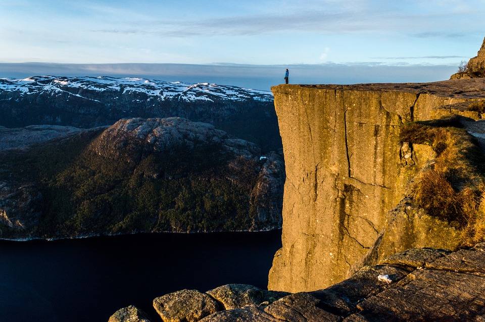 Roca Preikestolen (Noruega)