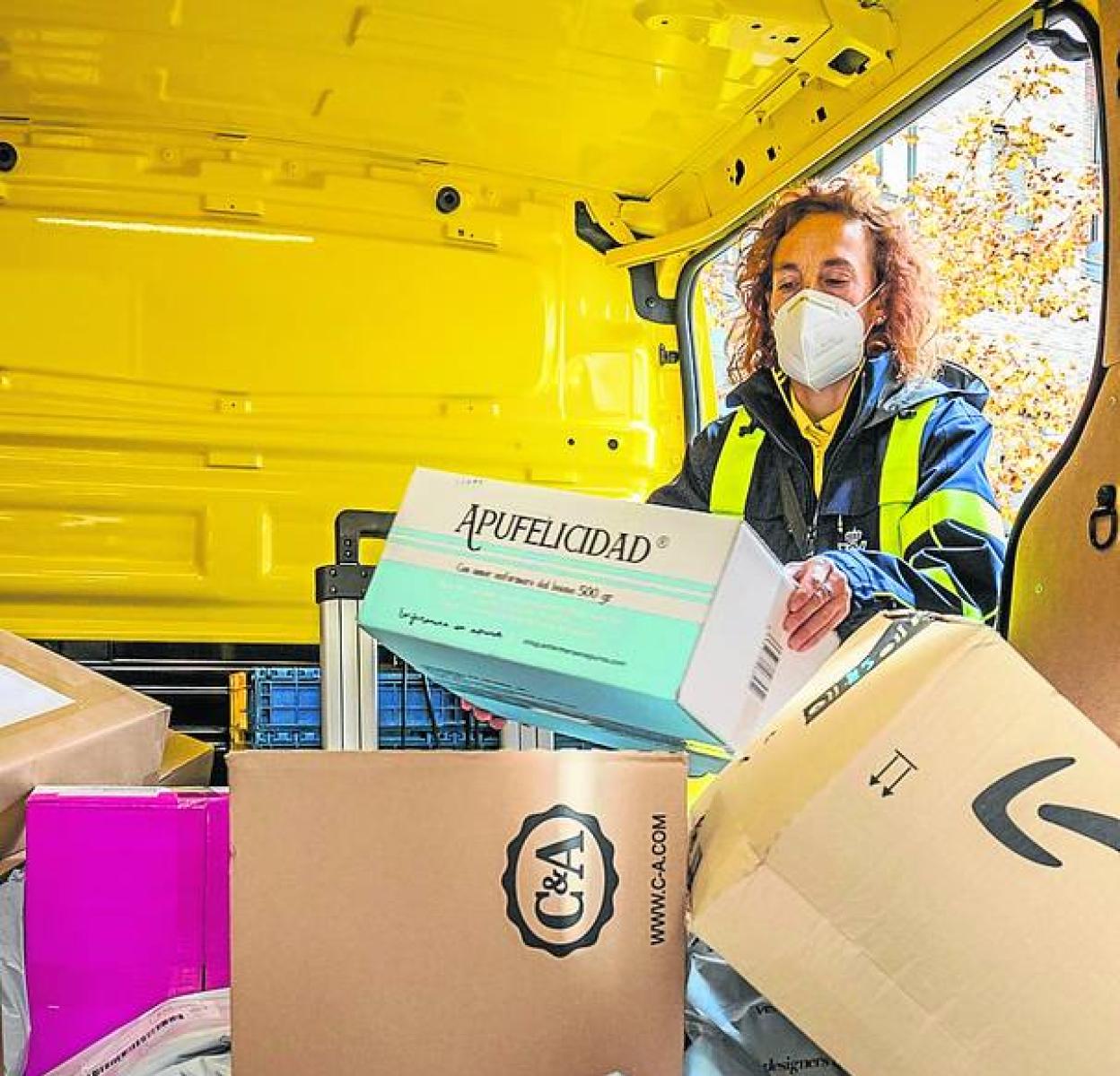 El «boom» del sector de la paquetería