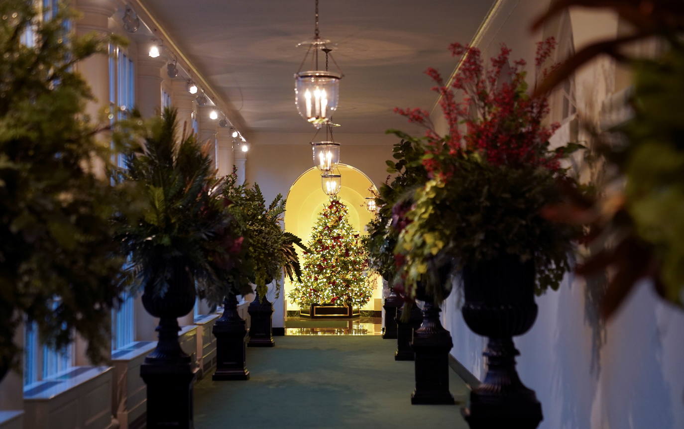 Fotos: La última Navidad de Melania Trump en la Casa Blanca