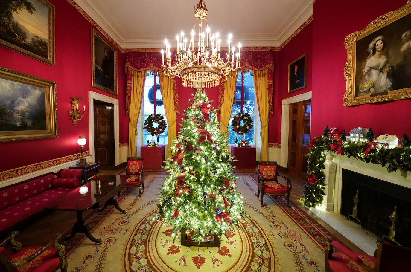 Fotos: La última Navidad de Melania Trump en la Casa Blanca