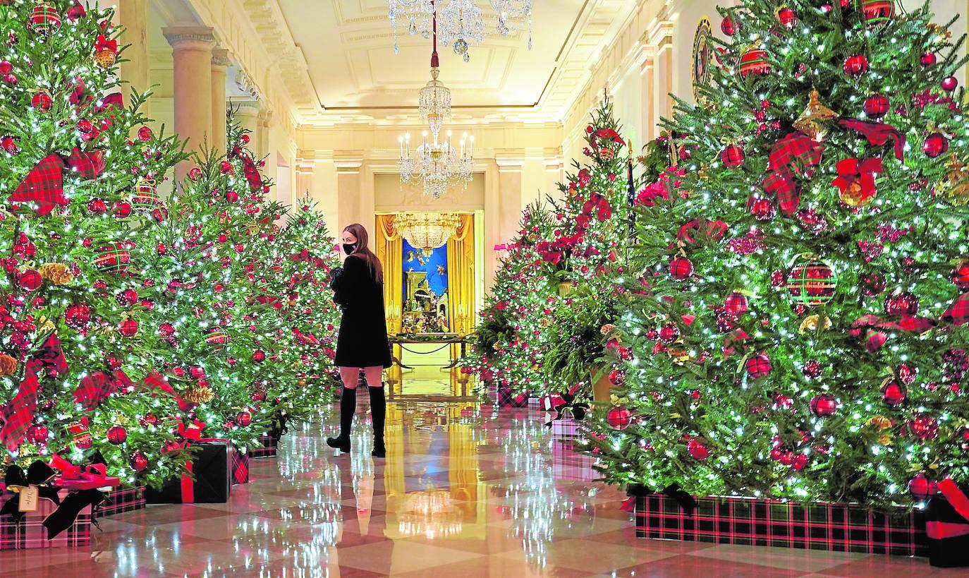 Fotos: La última Navidad de Melania Trump en la Casa Blanca
