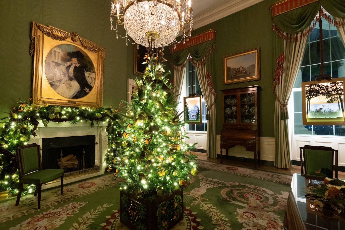Fotos: La última Navidad de Melania Trump en la Casa Blanca