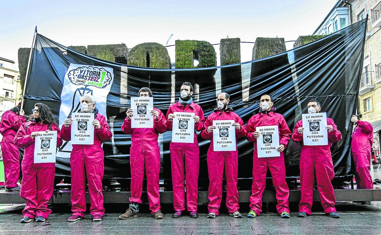 Los proyectos para la extracción de gas del subsuelo de Álava despiertan la oposición de grupos ecologistas.