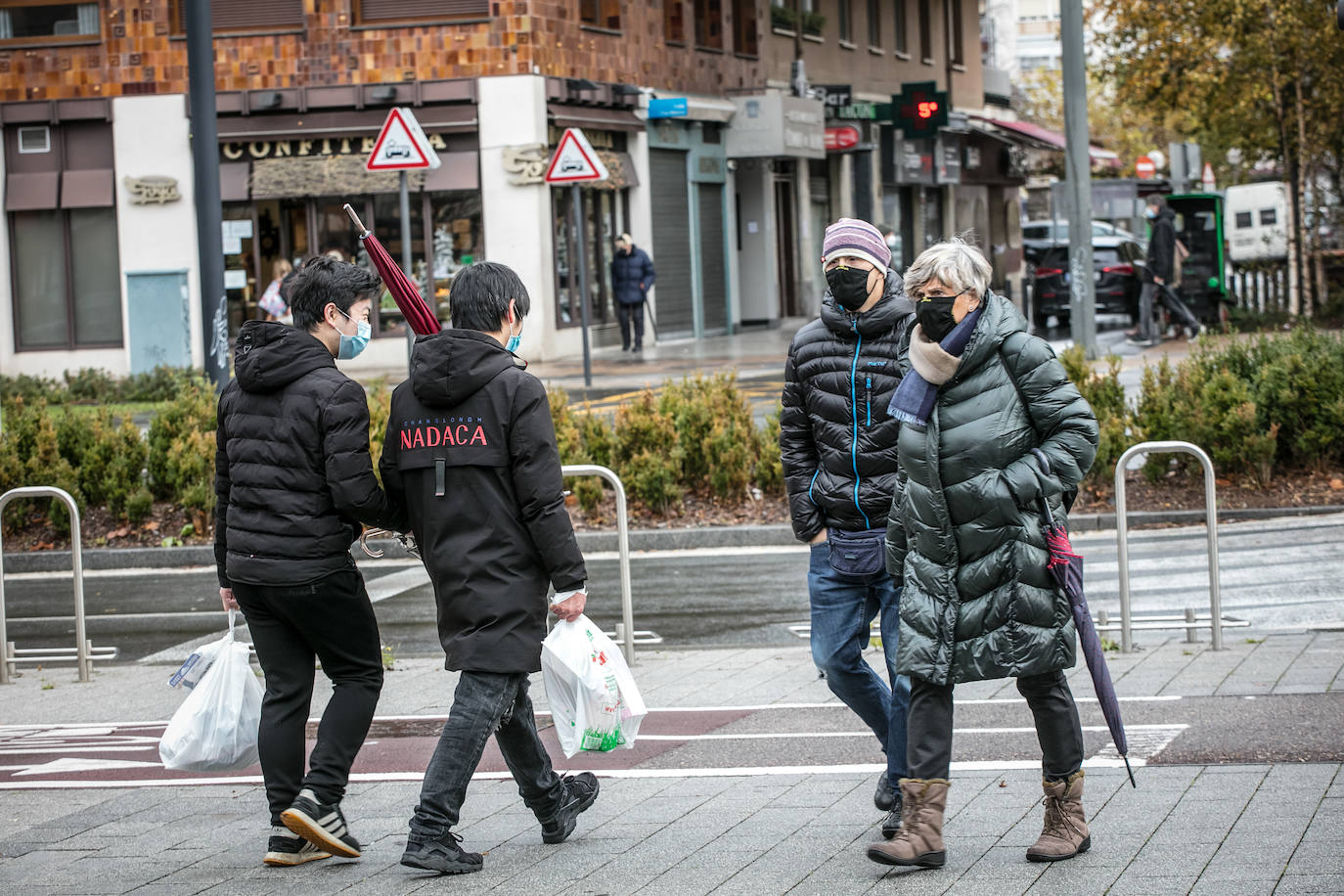 La borrasca 'Dora' está dejando las primeras estampas invernales.