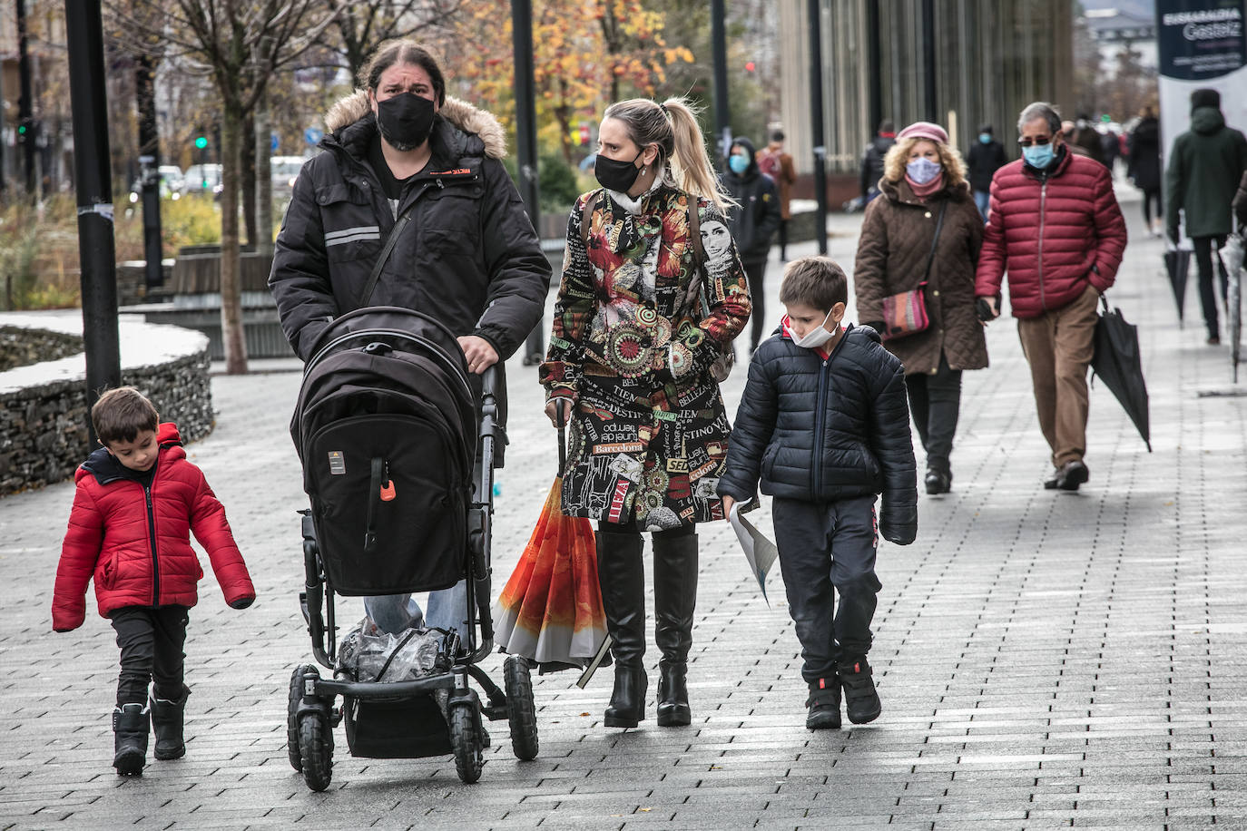 La borrasca 'Dora' está dejando las primeras estampas invernales.