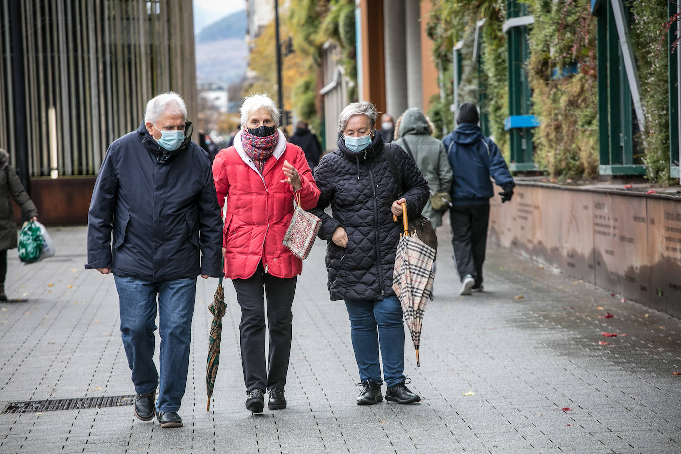 La borrasca 'Dora' está dejando las primeras estampas invernales.