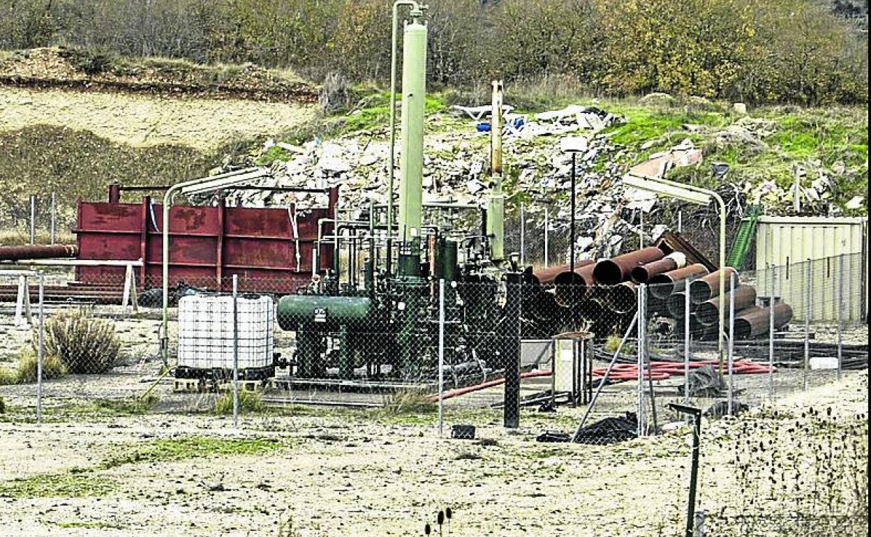 Pozo de gas de Sibijana. 