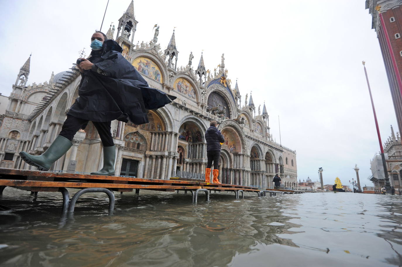 Fotos: Los diques fallan y el &#039;acqua alta&#039; inunda Venecia