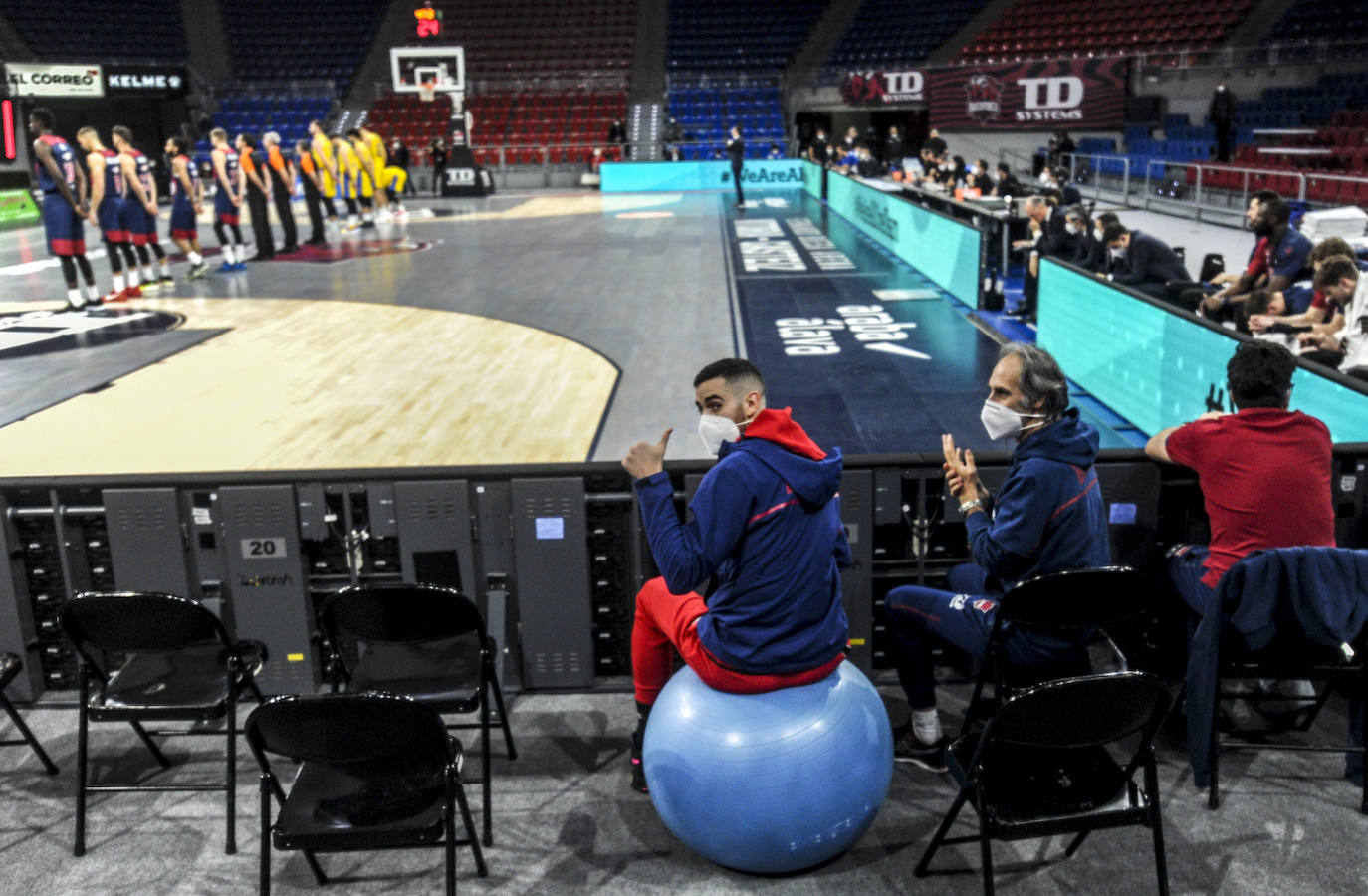 Fotos: El Baskonia-Maccabi, en imágenes