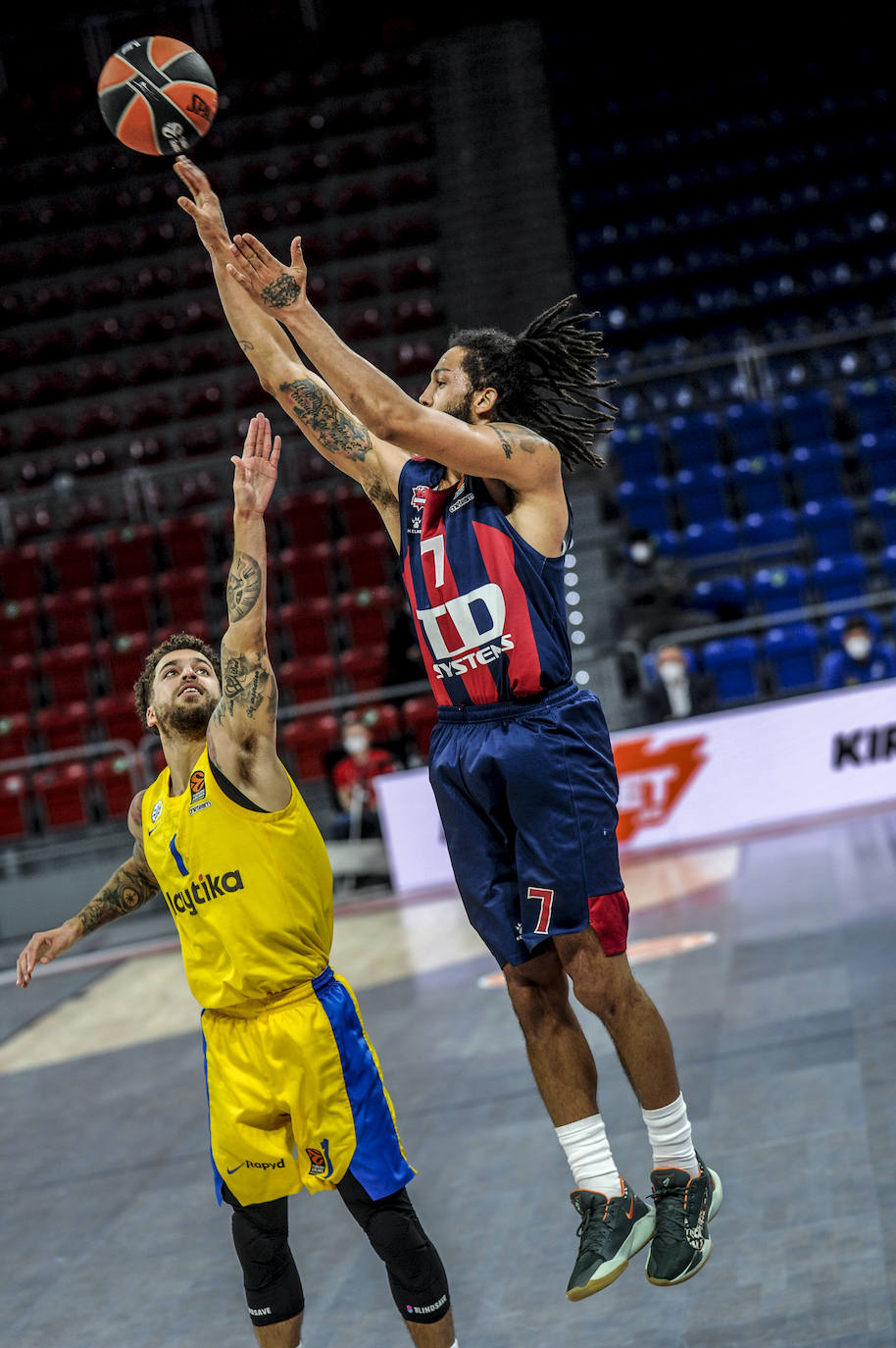 Fotos: El Baskonia-Maccabi, en imágenes