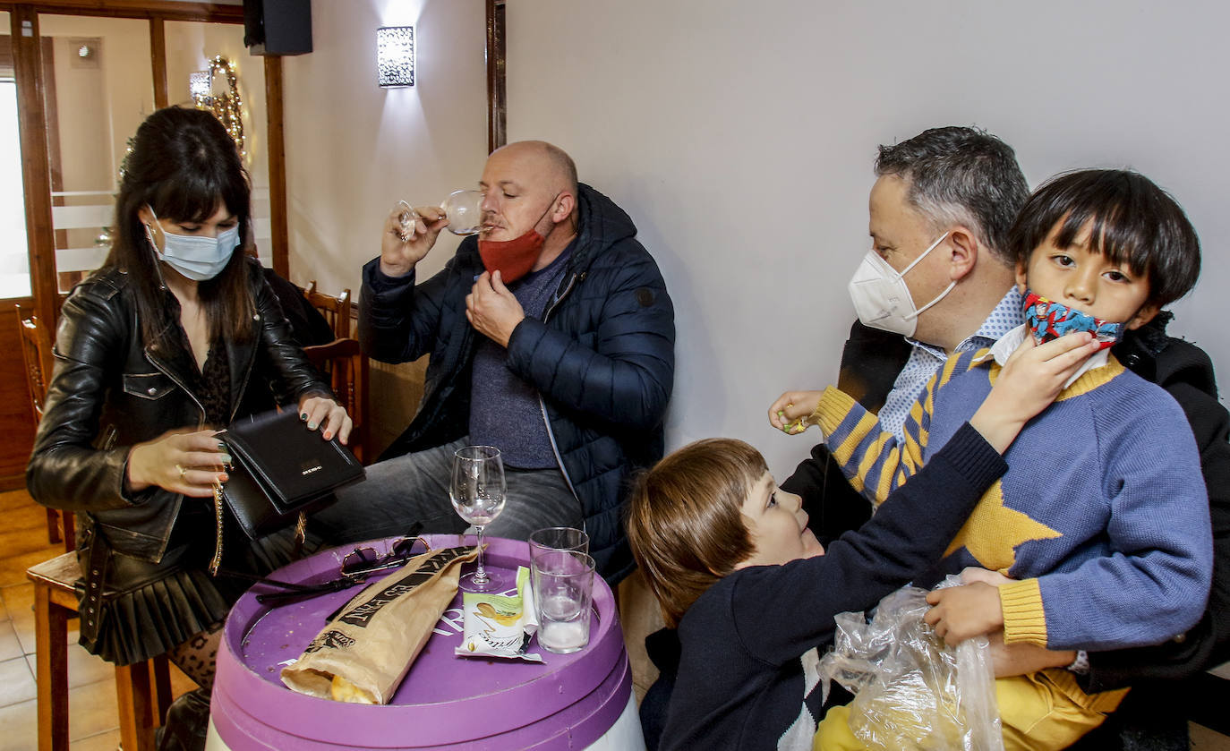 En Labastida han aumentado los visitantes, ahora que está permitido moverse por el territorio.