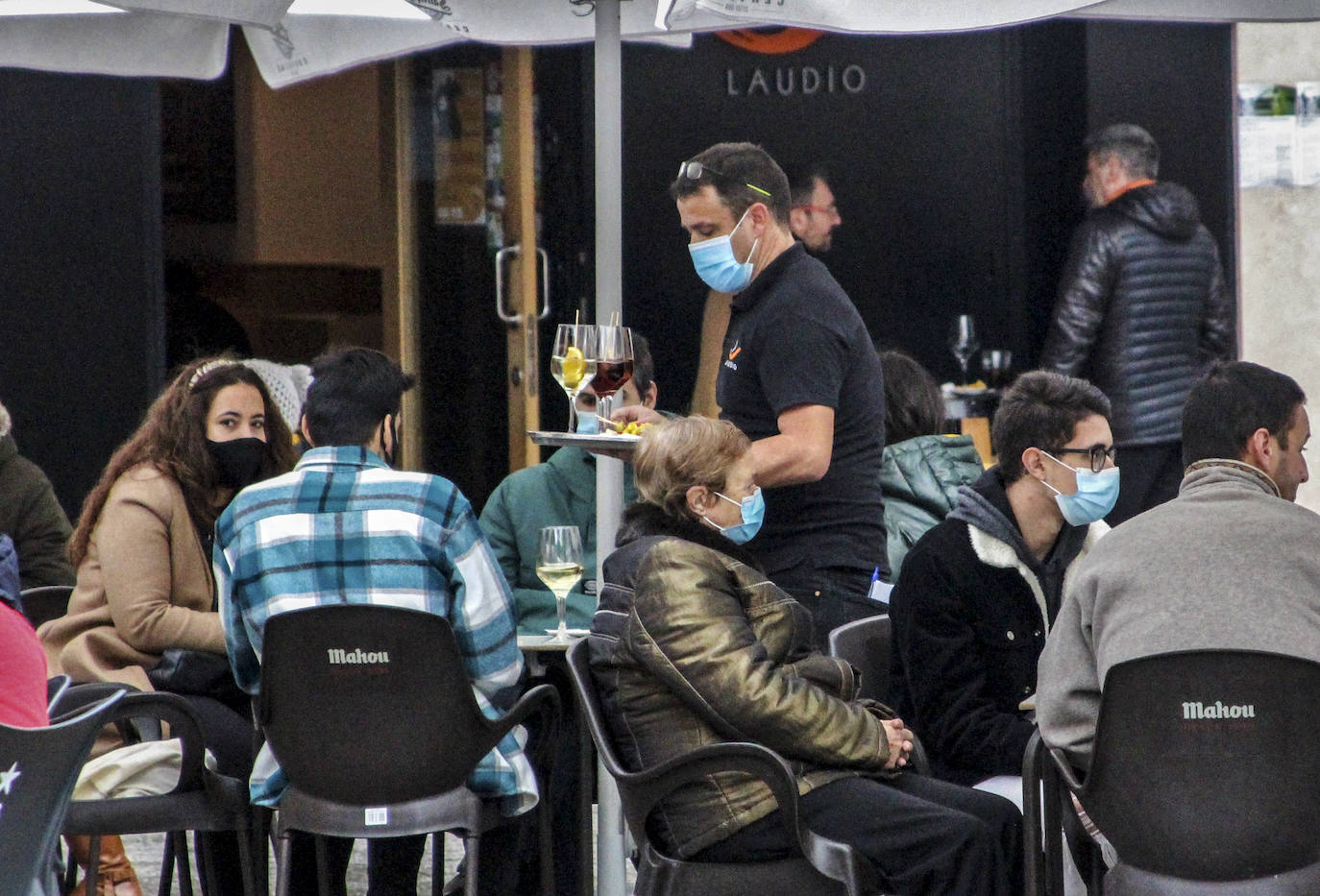 Llodio ha recuperado ambiente gracias a la apertura de la hostelería.