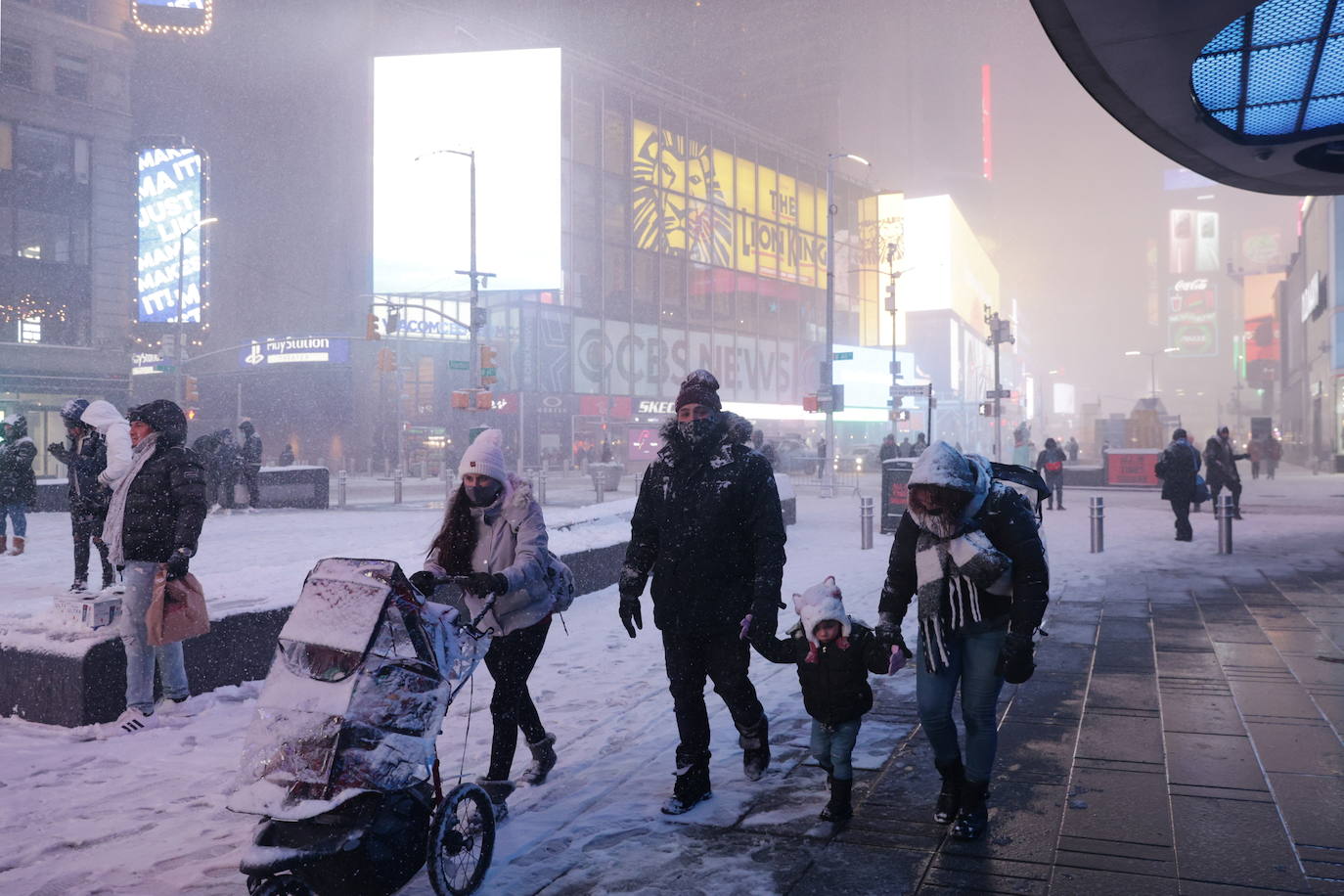 Fotos: Nueva York se cubre de blanco
