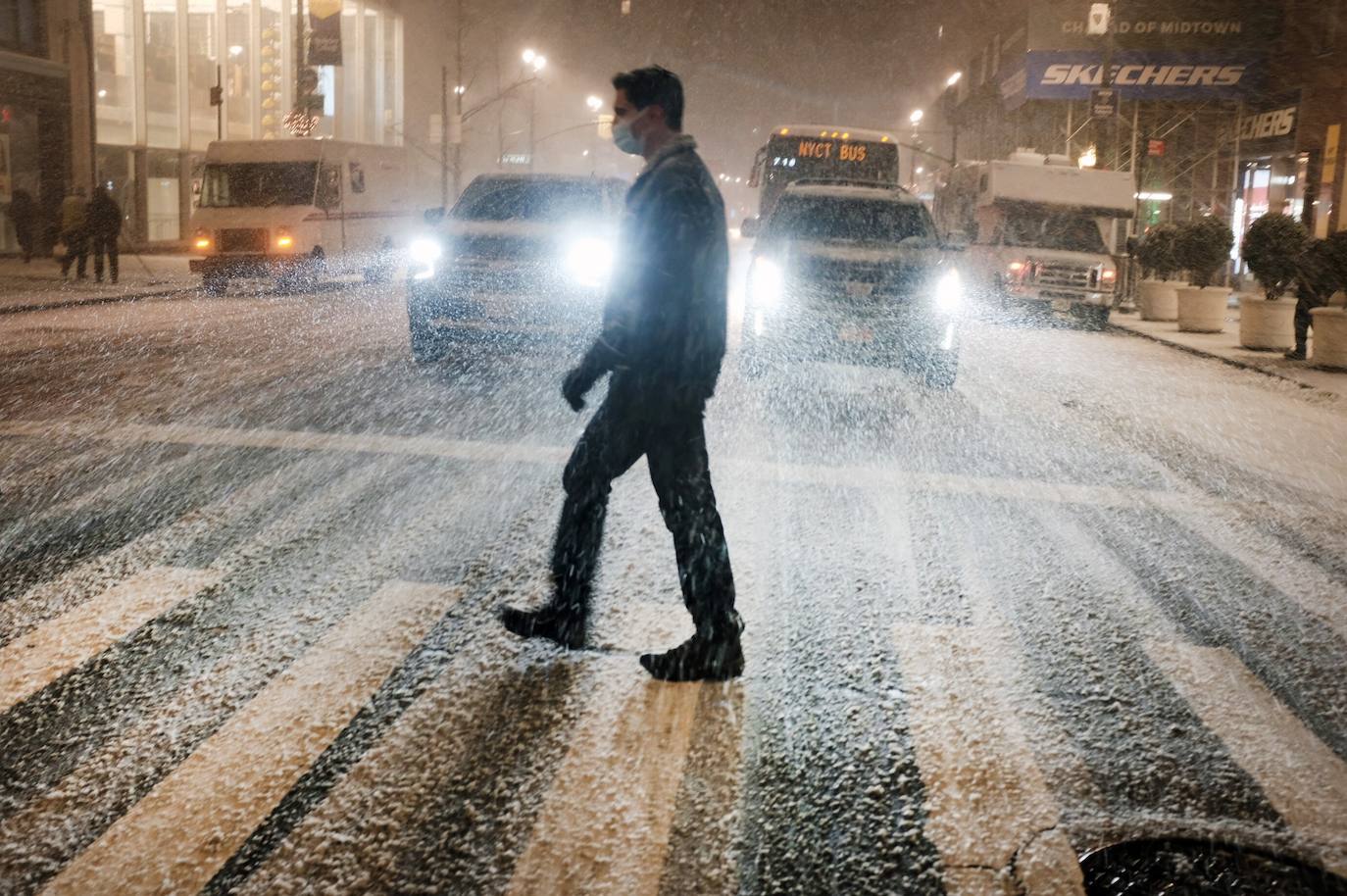 Fotos: Nueva York se cubre de blanco