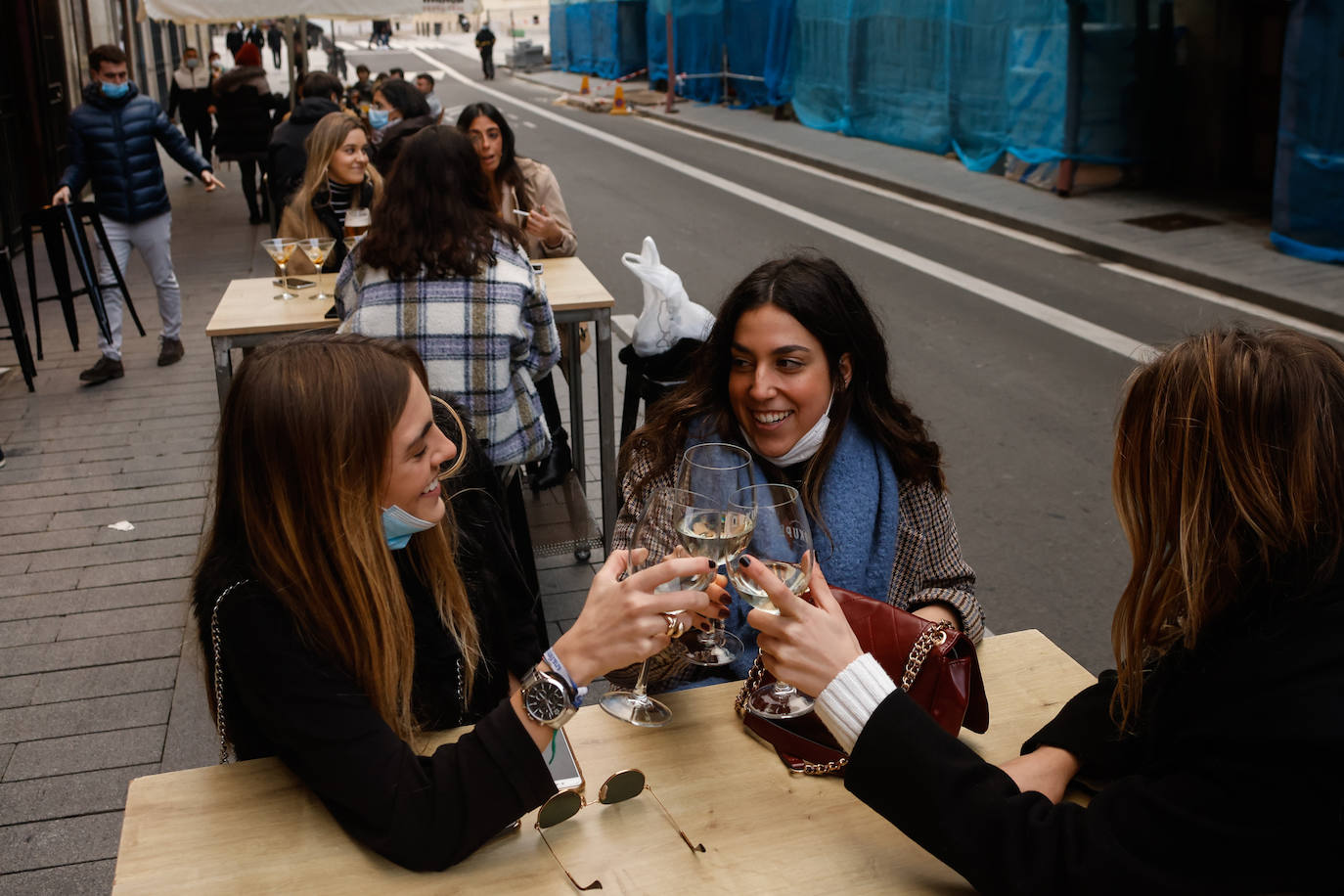 Fotos: Vitoria potea antes de la cena de Nochebuena