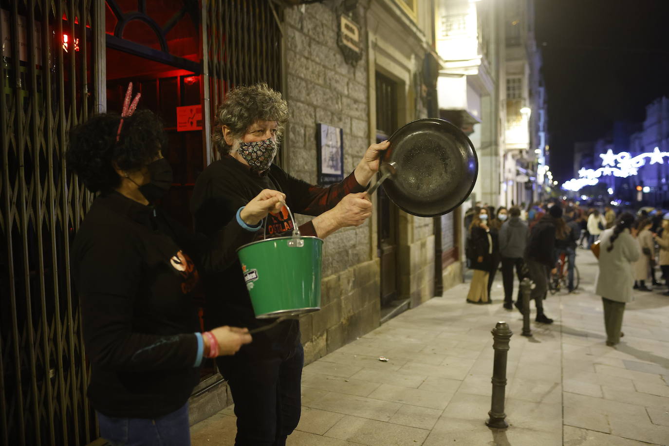 Fotos: Vitoria potea antes de la cena de Nochebuena