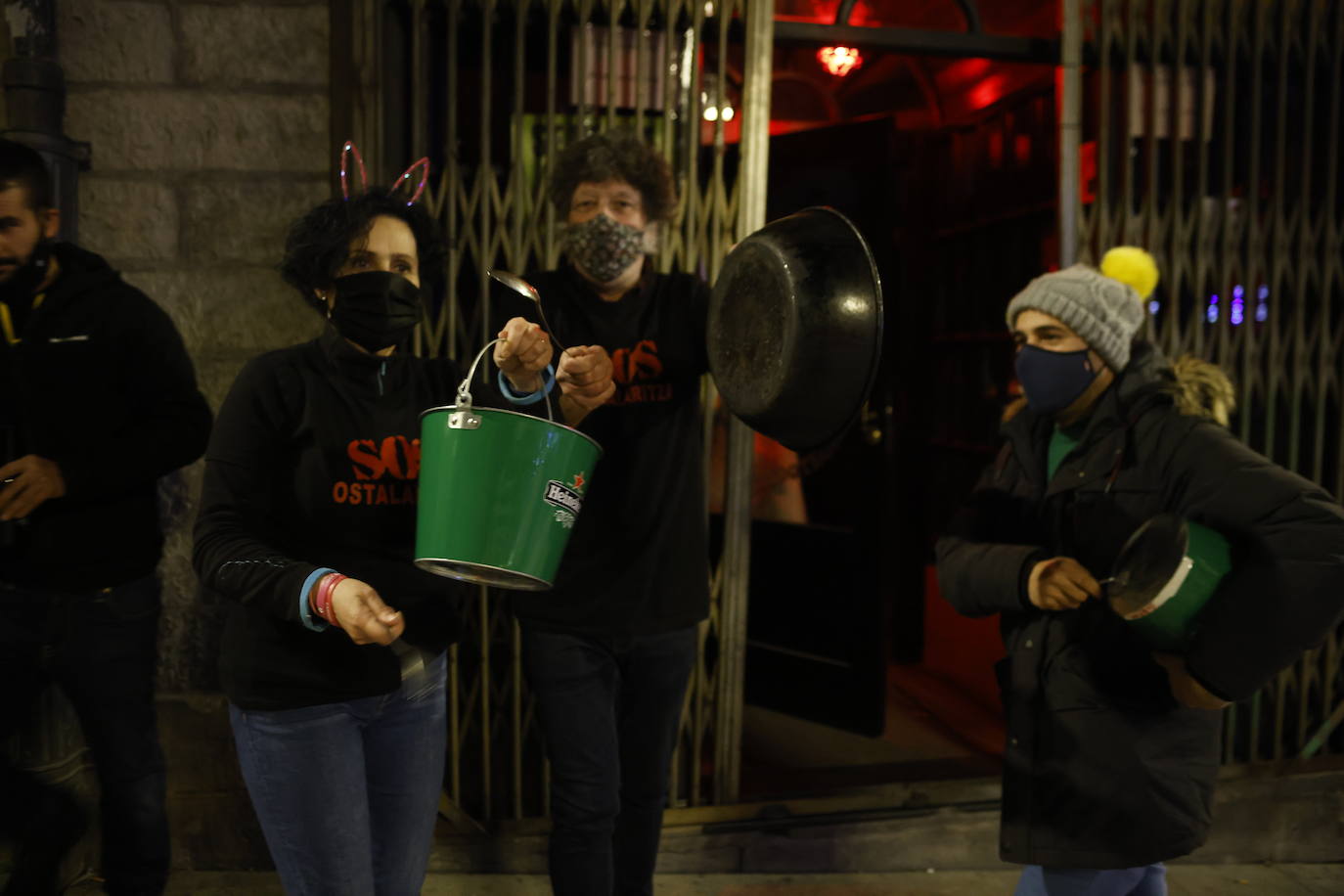 Fotos: Vitoria potea antes de la cena de Nochebuena