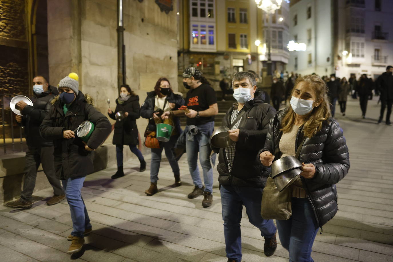 Fotos: Vitoria potea antes de la cena de Nochebuena