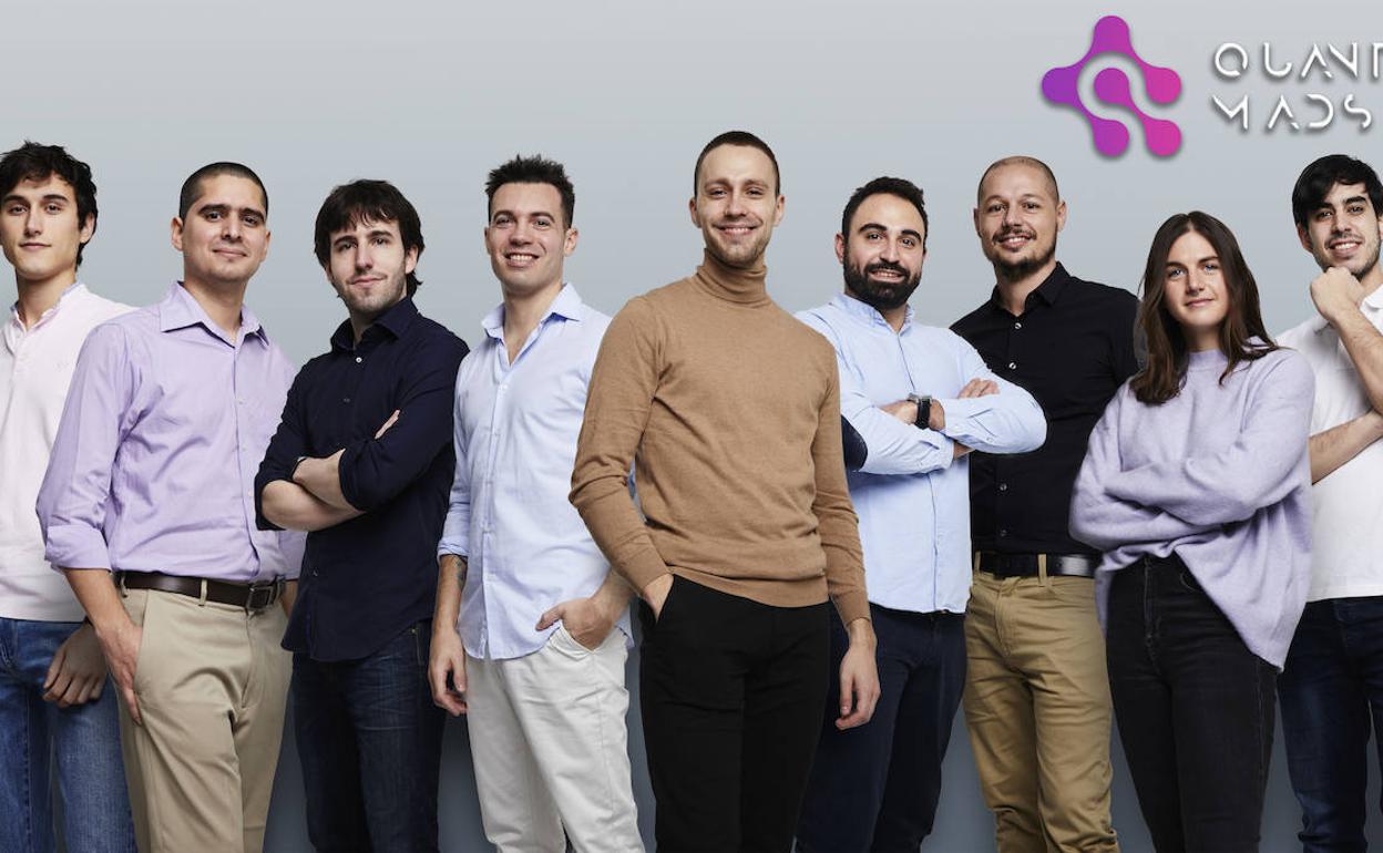 Equipo de la start up vasca Quantum Mads.