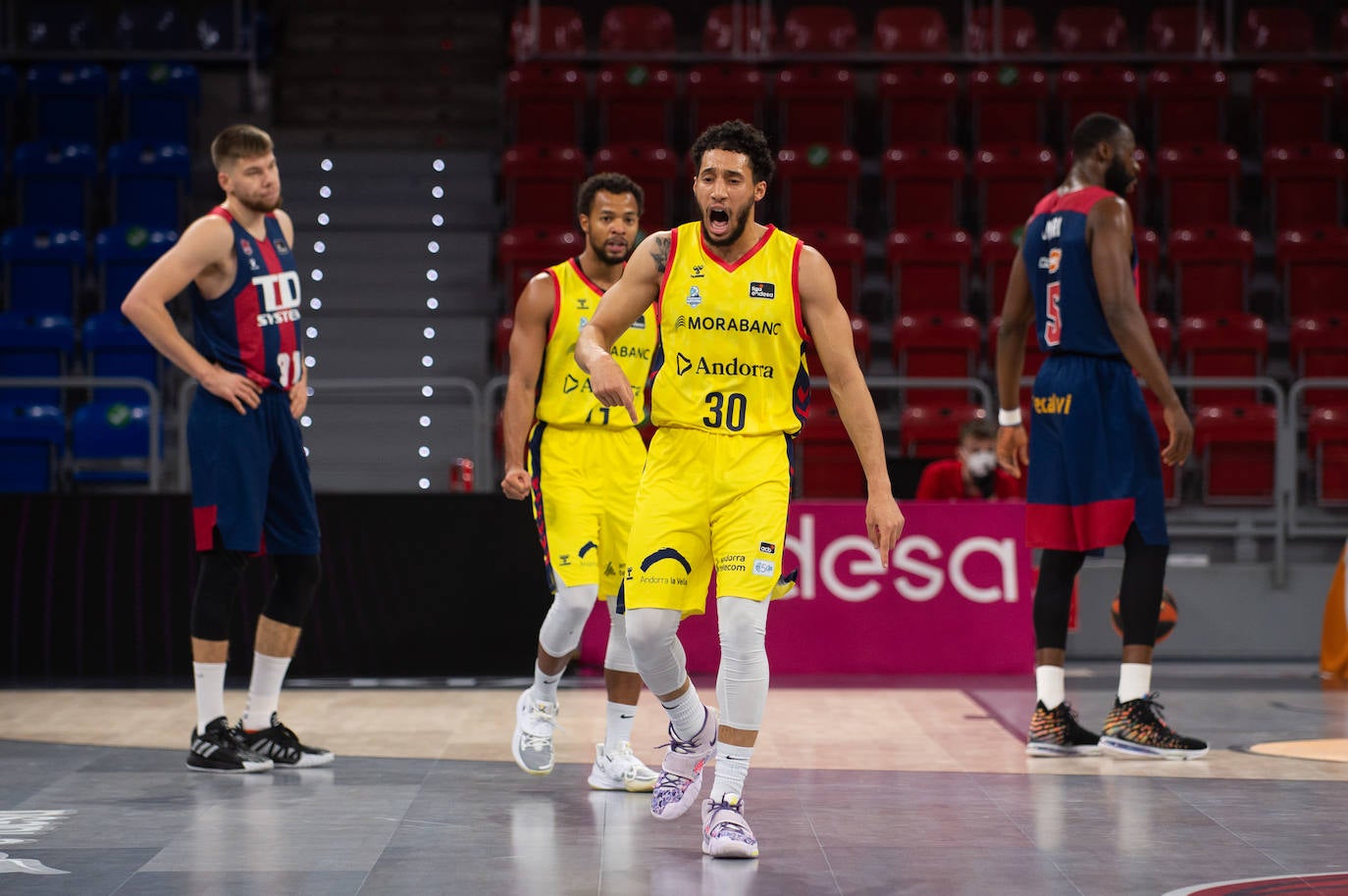 Fotos: Las imágenes del TD Systems Baskonia - Morabanc Andorra