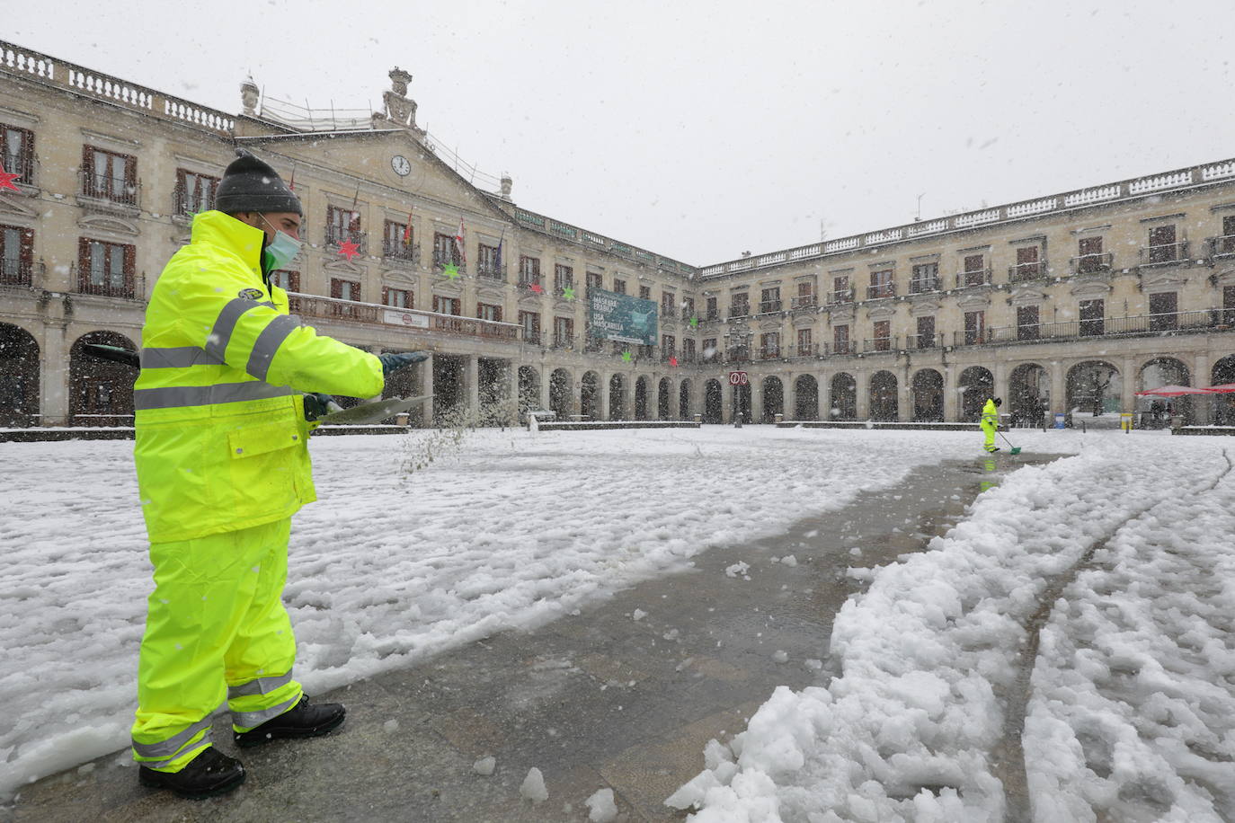 Fotos: Las imágenes del temporal a su paso por Álava