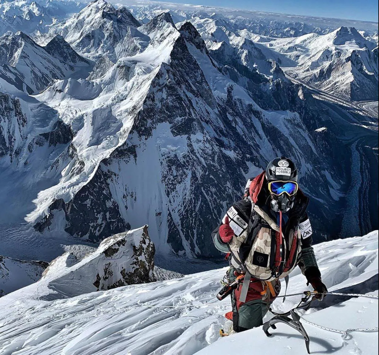 Nirmal Purja lidera uno de los grupos que tratan de coronar el K2 este invierno.
