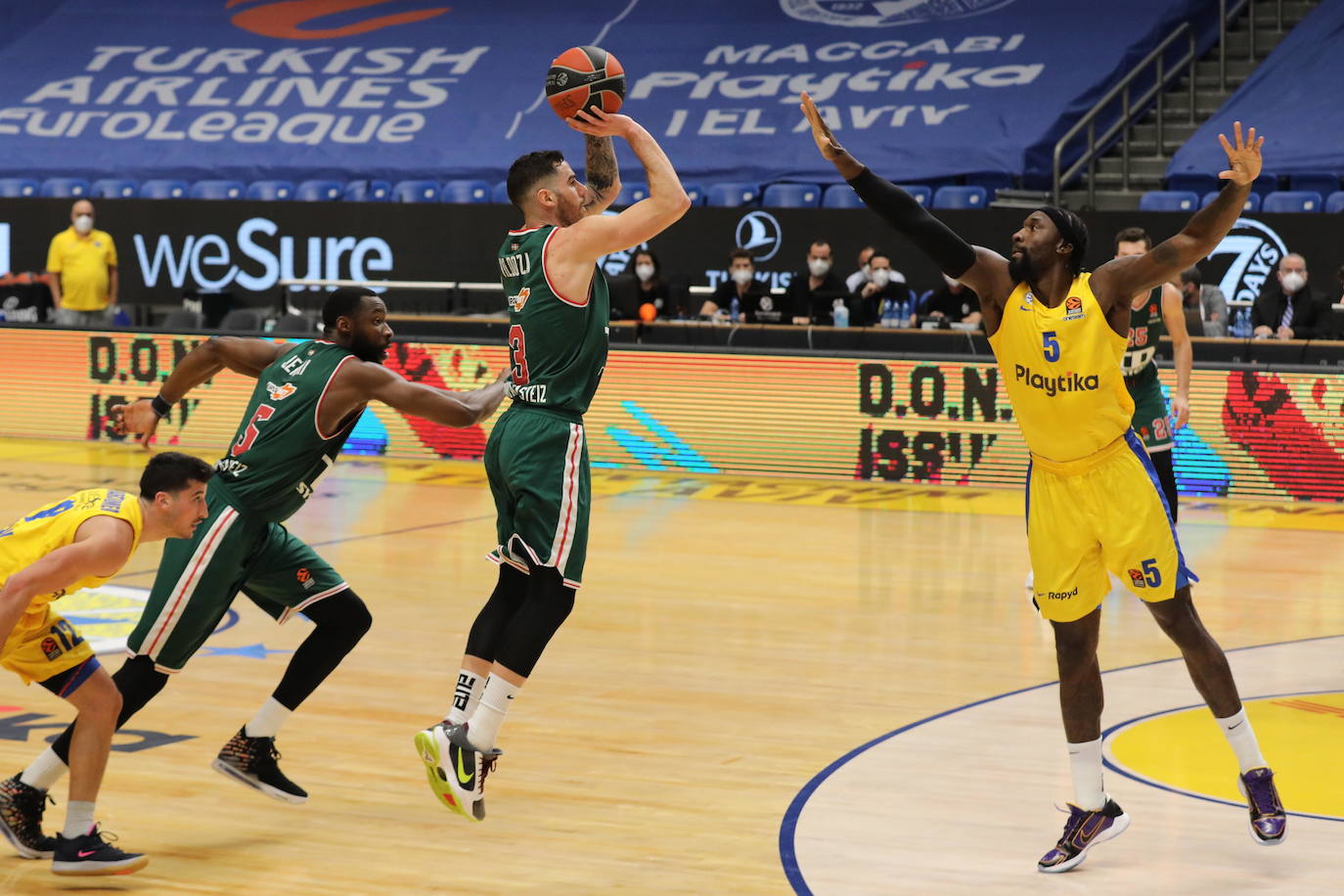 Fotos: Las imágenes del Maccabi-Baskonia