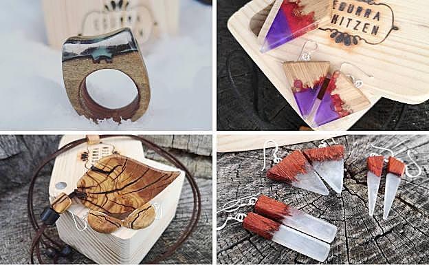 Algunas de las creaciones de Egurra Ukitzen.