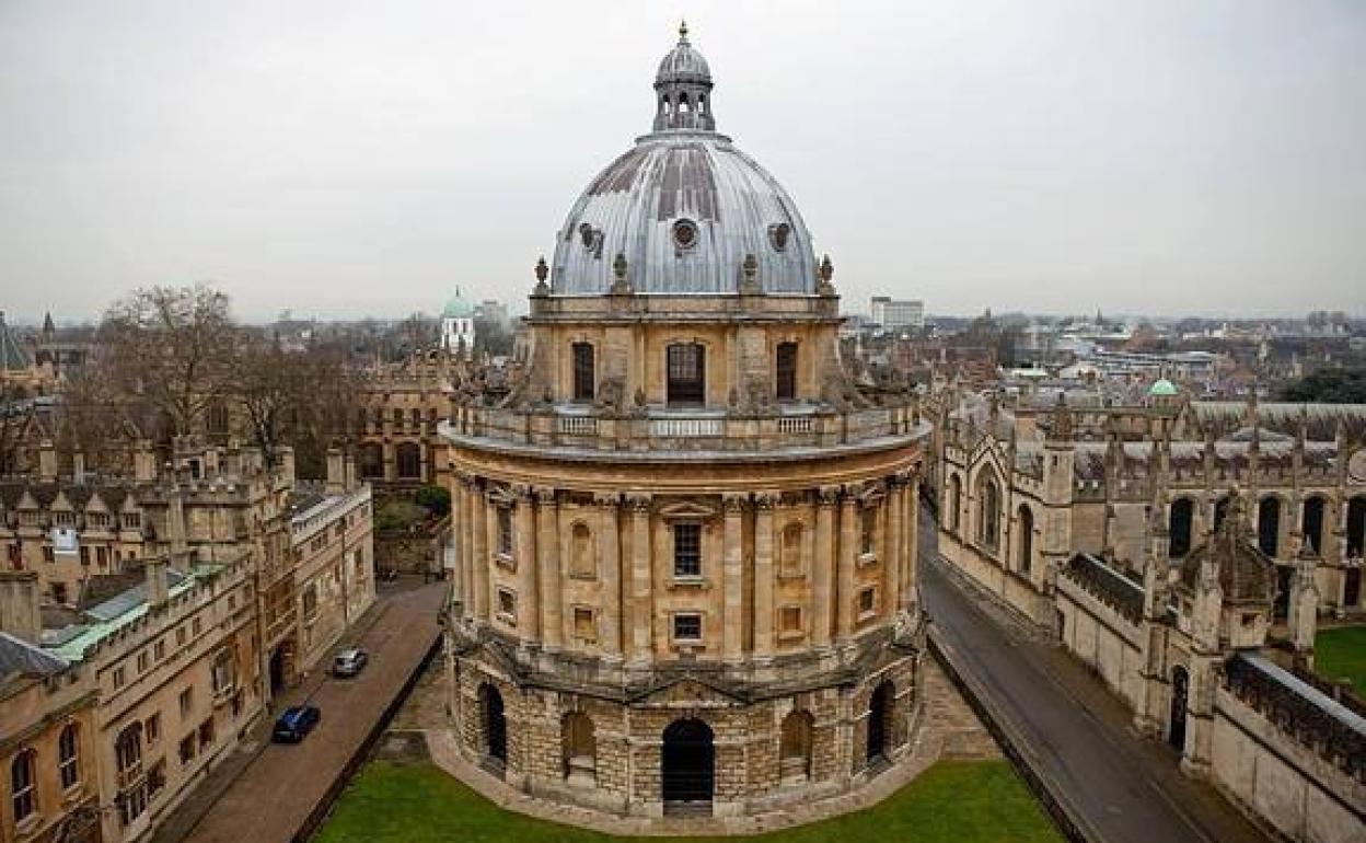 La Cámara Radcliffe, Universidad de Oxford. 
