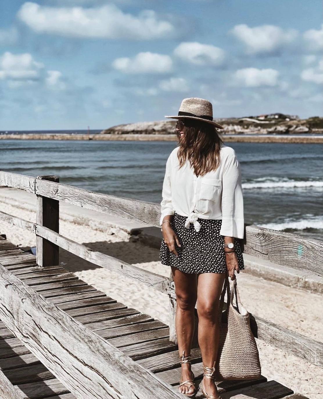 Fotos: Almudena, la diseñadora de joyas referente de estilo en Bilbao con su look todoterreno y sombreros