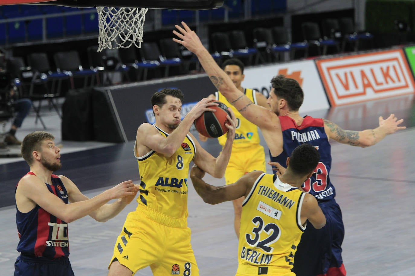 Fotos: Las imágenes del Baskonia - Alba Berlín