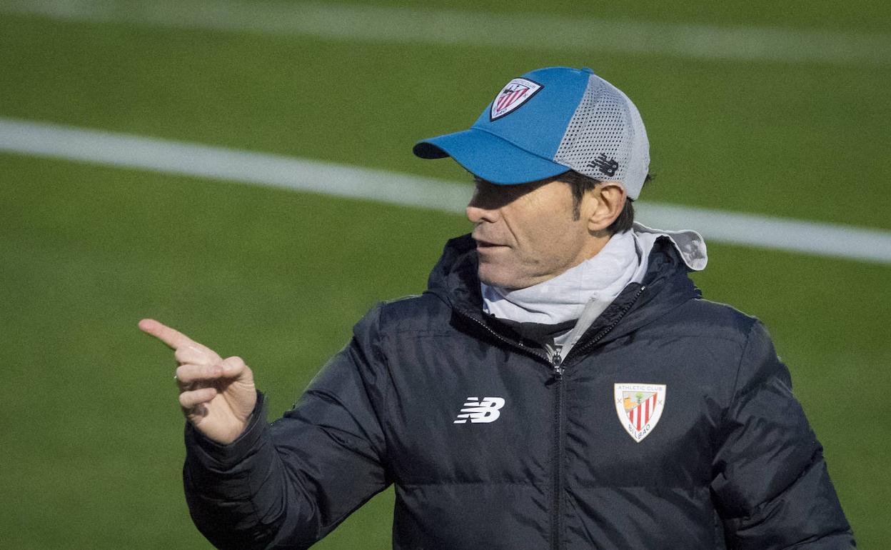 Marcelino espera ganar por fin al Barcelona en la Liga. 