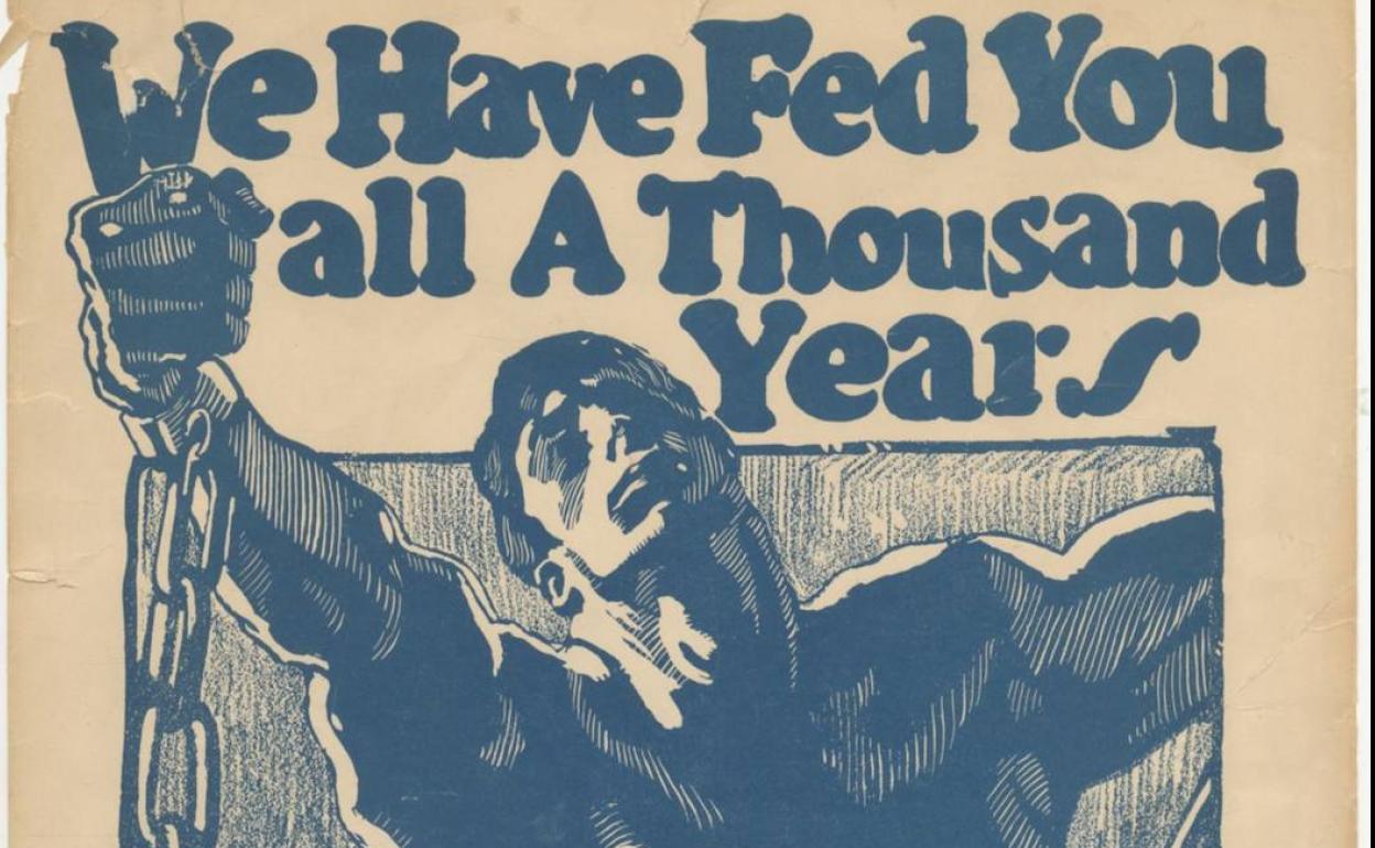 Portada de la partitura de la canción, publicada en 1918.