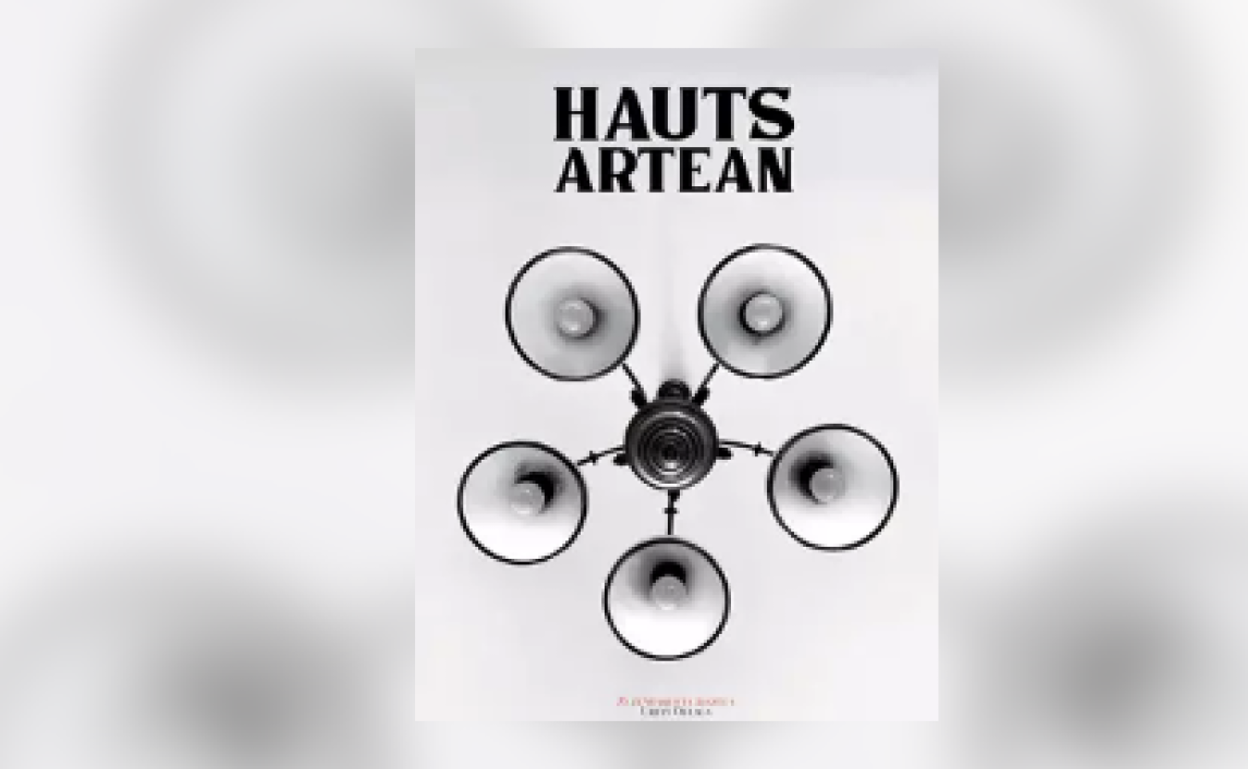 'Hauts artean' lanaren azala. 