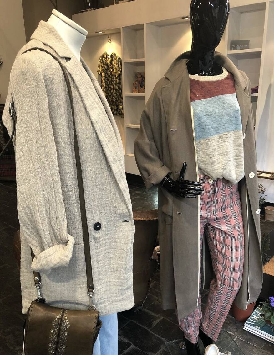 Chaquetas de entretiempo de la tienda bilbaína Inarkadia, situada en la Plaza Federico Moyúa número 6.