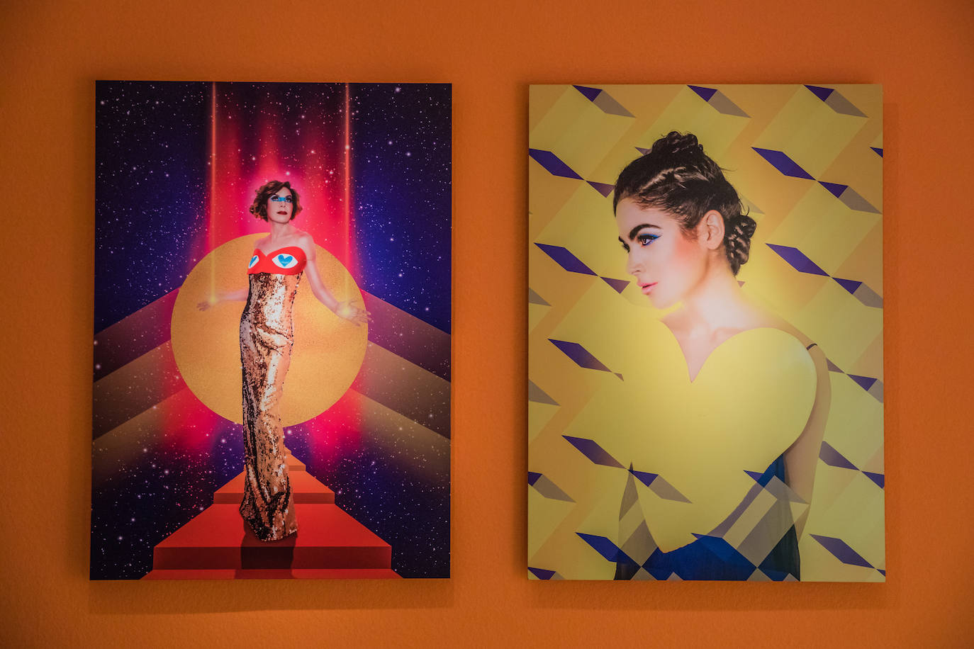 Ha realizado numerosos proyectos con fotógrafos de prestigio como Christopher Makos o Kiko Alcázar (imagen).