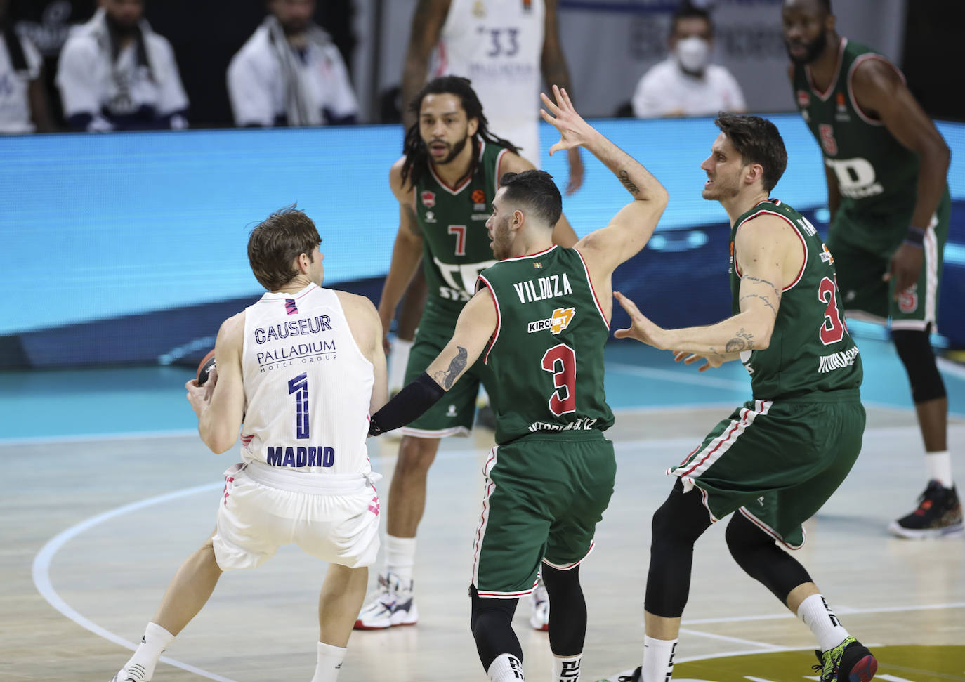 Fotos: El Real Madrid - TD Systems Baskonia, en fotos
