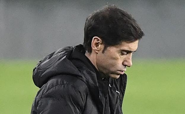 «No he querido mirar ningún penalti», confiesa Marcelino