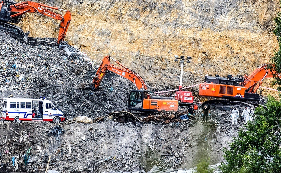El día que se encontraron los primeros restos de Alberto fue el lunes 17 de agosto. Aparecieron algunos objetos personales, entre los que estaba su reloj. 